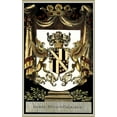 thumbnail image 2 of Vision Studio 13x18 Gold Ornate Wood Framed with Double Matting Museum Art Print Titled - Family Crest I, 2 of 4