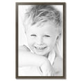 thumbnail image 2 of ArtToFrames 26" x 41" Muted Silver Picture Frame, 26x41 inch Silver Wood Poster Frame (WOM-4626),  Pack, 2 of 8