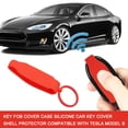 thumbnail image 3 of Labymos Étui pour Clé en Silicone, Coque de Protection Compatible avec Modèle Tesla, 3 of 7