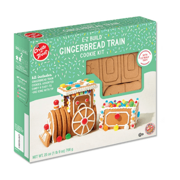 Create-A-Treat Gingerbread Train Cookie Kit 25 oz