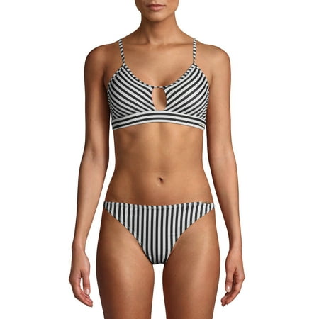 Juicy Couture Women’s 2-Piece Bikini Swimsuit with Cut Out Detail