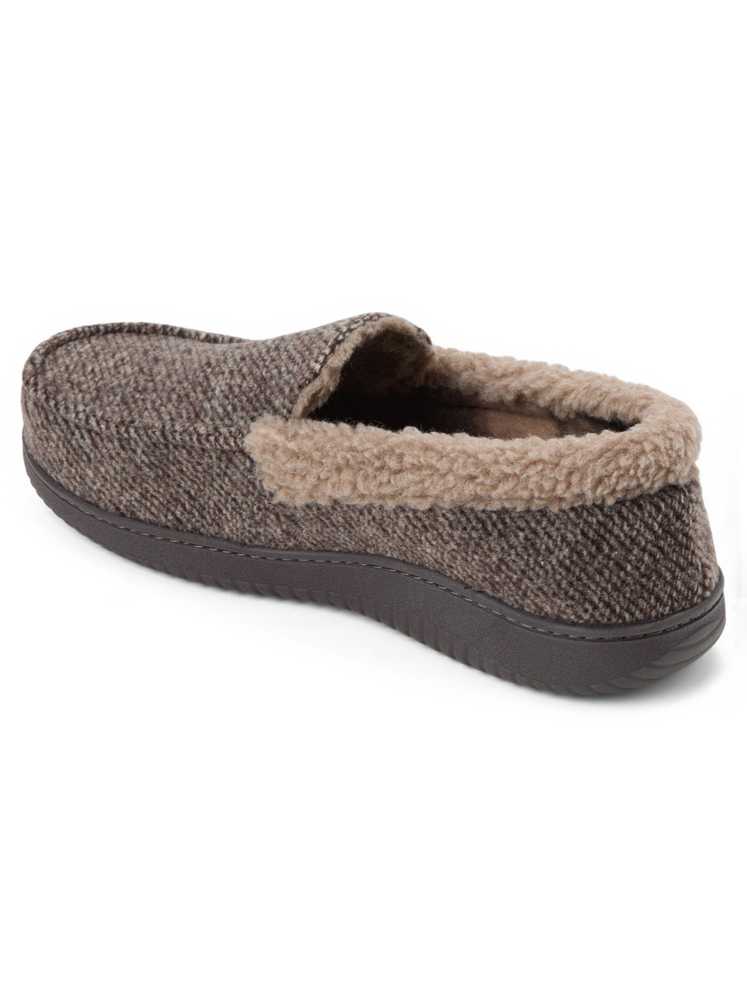 Dearfoams Men's Cozy Comfort Moccasin Slippers photo 4