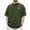 Army Green, variant on Polo T Shirts for Men 1/4 Short Sleeve Big & Tall Summer Tennis Tshirts Regular Fit Printing Crew Neck Summer Beach Basic Streetwear