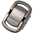 thumbnail image 1 of Slide Click Buckle Automatic Alloy Belt Accessory Ratchet Belt Buckle for Men, 1 of 9