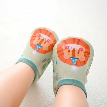 

MELDVDIB Baby Shoes Kids Boys Girls Animal Printed Non-Slip Socks Indoor Ourdoor 12 Monthes to 4 Years