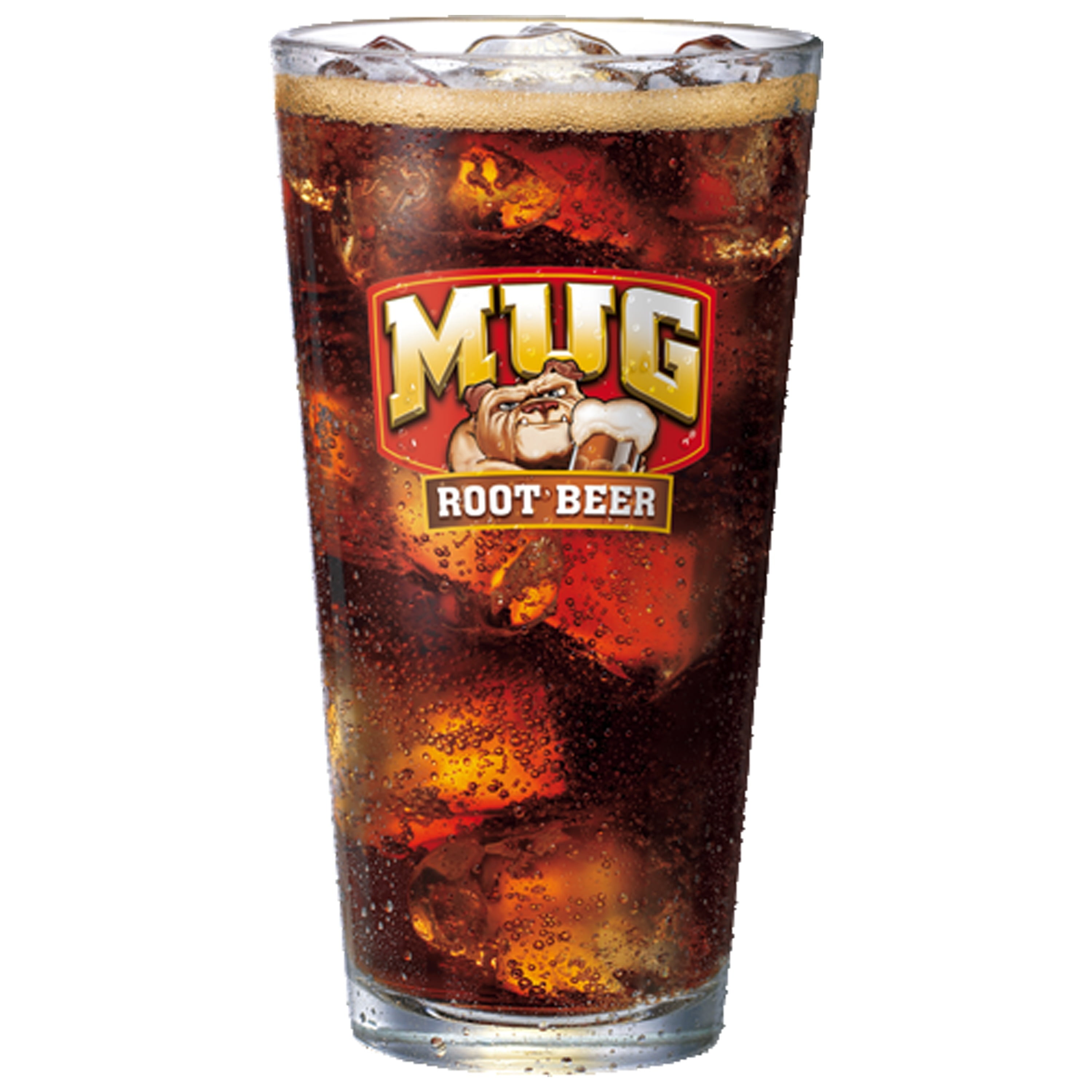 Mug Caffeine Free Root Beer Fountain Syrup Soda Pop, 5 Gallon Bag-in-Box