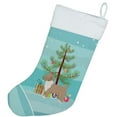 thumbnail image 2 of Yorkiepoo #2 Christmas Tree Christmas Stocking, 2 of 3