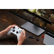 8Bitdo Wireless USB Adapter 2 for Switch/Switch2, Windows, Mac & Raspberry Pi, Compatible with Xbox Series X/S, Xbox One, Switch Pro, PS5 Controller and More with OTG Adapter