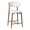Walnut, variant on Leumius 26" Counter Height Bar Stools Set of 2,Upholstered Linen Bar Chairs with Metal Legs,Modern Kitchen Island Counter Chairs for Kitchen Island,Dining Room,300LBS,Walnut