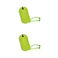 thumbnail image 2 of Soidarity Boya de natación de PVC, bolsa de remolque de secado al aire con cinturón ajustable, bolsas de señal inflables, bolsa de seguridad Amarillo fluorescente 2Conjunto, 2 of 6