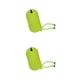 thumbnail image 3 of Yuarrent Boya de natación de PVC, bolsa de remolque para nadar con cinturón ajustable, bolsa inflable para deporte acuático de alta Amarillo fluorescente 2Conjunto, 3 of 6