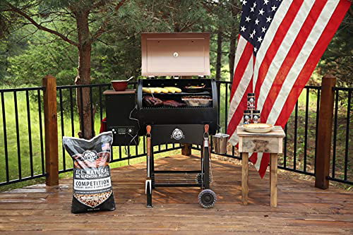 Wood Fired Pellet Grill & Smoker Pit Boss Classic 700 sq Smoke Braise and BBQ Bake in Roast 