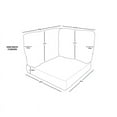 thumbnail image 2 of High Back Cushion Set for MIAMI-12a, 2 of 2
