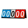 thumbnail image 1 of Colaxi Tabletop Flip Scoreboard 4/5/6 Digit Sports Scoreboard Multifunctional Easy to Read for Basketball Sports Events 5 Digit, 1 of 8