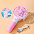 thumbnail image 6 of HWRETIE Handheld USB Fan Portable Mini Desktop Rechargeable Fan Lightweight Cooling Personal Fan for Office,Travel or Home, 6 of 8