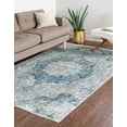 thumbnail image 2 of Rugs.com Newport Collection Rug – 6' x 9' 2 Navy Blue Medium Rug Perfect For Bedrooms, Dining Rooms, Living Rooms, 2 of 8