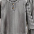 thumbnail image 4 of TOWED22 Toddler Baby Boy Pajamas Set Fall Winter Outfits Long Sleeve Dinosaur Sweatshirts Tops+Pants Set 2 Piece 6-12 Months 12-24 Months 2t 3t 4t 5t 6t 7t 8t 9t Children,Grey,4-5 Y, 4 of 4