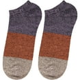 thumbnail image 2 of Men's Rayon from Bamboo Fiber Colored Superior Wicking Breathable Ankle Socks - 2 Pair Packs, 2 of 3