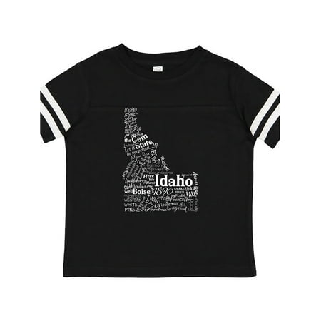 

Inktastic Idaho State word salad Gift Toddler Boy or Toddler Girl T-Shirt