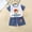 White, variant on TAGOLD Kids Fall Sets, Toddler Kids Baby Boys Girls Fashion Cute Short Sleeve Puppy Print Casual Suit