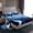 Black Blue White, variant on Homewish Baseball Gamer 3pcs Twin Sheet Sets for Teens Female Men,Blue Camouflage Camo Twin Fitted Sheet,Sport Theme Breathable Flat Sheet,Microfiber Bedroom Decor