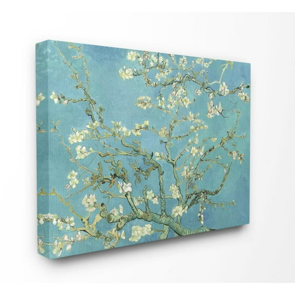 The Stupell Home Decor Collection Van Gogh Almond Blossoms Post Impressionist Painting Canvas Wall Art