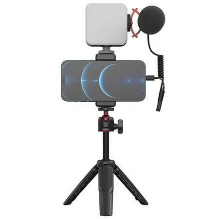 UPC: 6941590006468 | simorr Vigor VK-50 Vlog Tripod Kit with Vibe P96 Video LED Light Wave S1 Lite Microphone