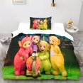 thumbnail image 2 of Housse de Couette Adorable et Intéressante, Imprimée, avec Fermeture Éclair et Taies d'Oreiller, Simple, 2 of 5