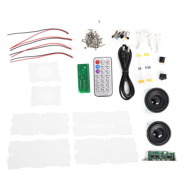 Altavoz de control de voz DIY, caja de altavoz Bluetooth DIY, amplificador de sonido DIY, altavoz Bluetooth DIY, funcionalidad versátil