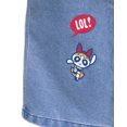 thumbnail image 6 of Powerpuff Girls Girls Graphic Ribbed Tee and Denim Jumper Dress Set, 2 Piece, Sizes 4-12, 6 of 10
