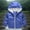 Blue, variant on ZZwxWA Toddler Boys Girls Rain Jackets Little Kids, Baby Clothes Waterproof Hoodie Raincoats Windbreaker Trendy Casual Outerwear Jacket