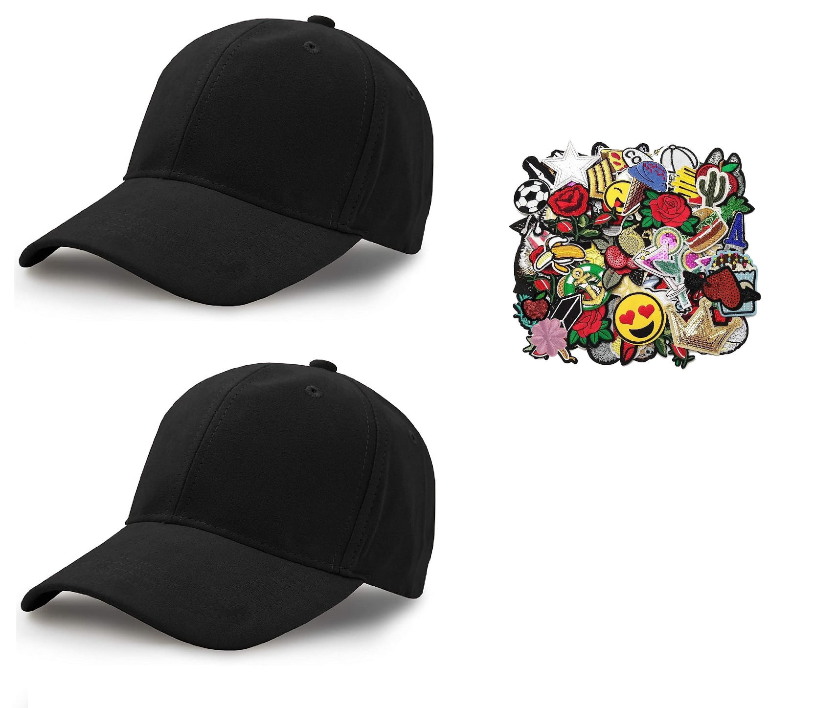 Women\'s Cotton Baseball Cap Classic Logo Adjustable Buckle Black New York Hat Embroidery Baseball Cap for Men Women Cotton  main image 2