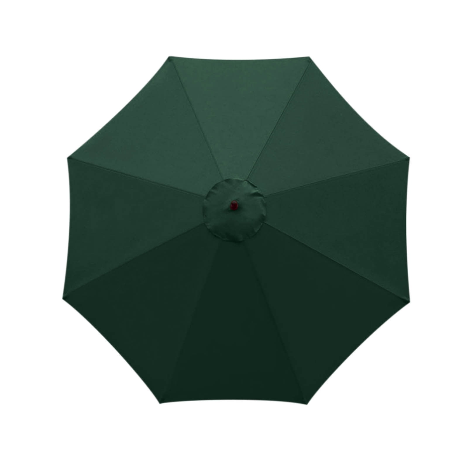 Zzbeans 106 Inch Beach Umbrella Replacement Cloth, 8-Rib Sun Shade Canopy for Outdoor Market Stall Garden, Fade Resistant Windproof Fabric for Patio Pool Camping Sun Shelter, Green