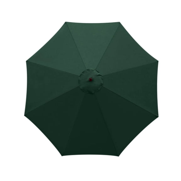 Shipiny 106 Inch 8-Rib Garden Umbrella Replacement Cloth, Outdoor Stall and Beach Sun Umbrella Canopy, UV Protection Waterproof Replacement Fabric for Patio Umbrella, Green