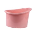 thumbnail image 2 of Bañera infantil Cubo para bañera para bebés Soporte de espalda alta Cubo de baño vertical portátil para bebés Bañera para bebés para niños y niñas Rosa, 2 of 8