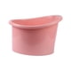 thumbnail image 2 of Cubo de baño para bebés Bañera para bebés Asiento de baño con respaldo alto Bañera para bebés Cubo de bañera para bebés Regalos para niños recién nacidos Rosa, 2 of 8