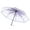 Purple, variant on Bdday Transparent Clear Umbrella Umbrella PP