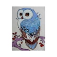 thumbnail image 1 of 5D DIY búho cristal diamante pintura Animal diamantes de imitación bordado imagen de costura hogar familiar punto de cruz AweSitey JJ14134-05, 1 of 6