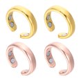 thumbnail image 4 of 4Pcs Balance Energy Finger Loop Lymphatic Drainage Rings Lymph Detox Hand Ornament, 4 of 8
