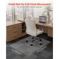 thumbnail image 2 of VEVOR Chair Mat 36 x 48-inch Office Chair Mat for Carpeted Floors Rectangular, 2 of 9