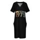 thumbnail image 4 of Vestido holgado con bolsillos para mujer, regalo de 50 cumpleaños, estilo vintage de 1975, vestido largo para mujer de 2025., 4 of 7