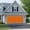 Orange, variant on Purple Garage Door Cover Banner 6 x 13 FT, Black Modern Geometric Abstract Art Aesthetics Garage Door Curtains Backdrop with Grommets for Indoor Outdoor Wall Party Porch Yard Decorations Background