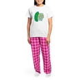 thumbnail image 4 of CafePress - Dill With It Pajamas - Women's Short Sleeve Print T-Shirt and Pants Light Cotton Pajama Set, 4 of 7
