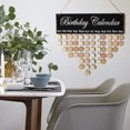 thumbnail image 6 of Christmas Gifts for Mom Grandma from Daughter, Wood Family Birthday Reminder Calendar Board Wall Hanging DIY Birthday Tracker Plaque with 120 Tag, Best Dad Mom Grandma Gifts for Birthday Thanksgiving, 6 of 6