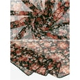 thumbnail image 4 of Floral Chiffon Scarves Square Skinny Long Neck Scarf Neckerchief, 4 of 7