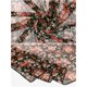 thumbnail image 4 of INSPIRAR CHIC Bufandas de Chifón Florales Cuadradas Largas y Delgadas para el Cuello Pañuelo Cuadrado - Negro Rojo 70x70cm, 4 of 7