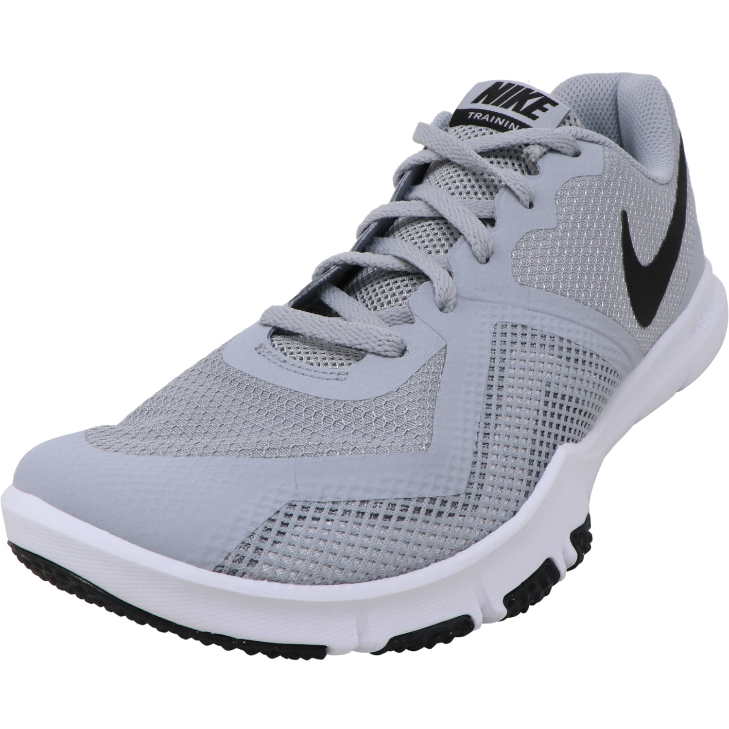 Nike Men's Flex Control Ii Wolf Grey / Black White Ankle-High Training ...