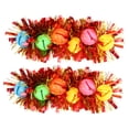 thumbnail image 4 of Masteelf  2 Pcs Dance Bracelet Christmas Wrist Band Wristbands Child Red, 4 of 8