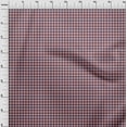 thumbnail image 4 of oneOone Cotton Cambric Light Pink Fabric Houndstooth Dress Material Fabric Print Fabric By The Yard 42 Inch Wide, 4 of 4