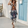 thumbnail image 5 of Tiger Animal Graffiti Art Sleeveless Dress Women's Summer Suit Dresses for Women 2025 Luxury Party Dress, 5 of 6